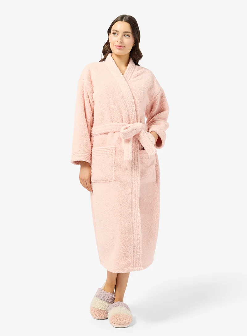جينجر Cozy Terry Bath Robe